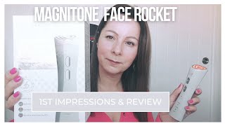 Magnitone facerocket 5 in 1 face firming amp toning devce 1st impressions amp review [upl. by Ethelstan]