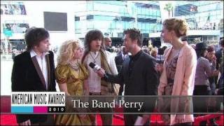 AMA 2010 Interview The Band Perry [upl. by Milewski]