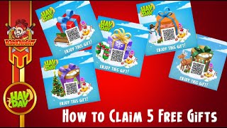 Hay Day  How to Get the 5 Free Gifts [upl. by Rochella]