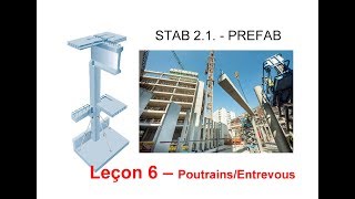 STAB 21  PREFAB  6  Planchers et Toitures préfabriquées  poutrainsentrevous [upl. by Messab]