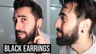 3 Black Earring Styles [upl. by Recnal]