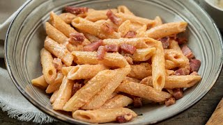 PENNE AL BAFFO  Pasta veloce e buona da provare [upl. by Olaznog]