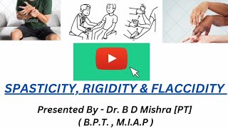 What is difference between spasticity and rigidity Spasticity vs Rigidity Spasticity vs Flaccidity [upl. by Eiuqcaj]