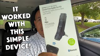 BEST BLUETOOTH FM Transmitter For Any Car Truck Walmart Purchase [upl. by Acysej310]