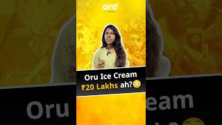 Oru Ice Cream ₹20 Lakhs ah😳 Gold and its many uses✨ gold icecream goldtooth foodindustry [upl. by Stefania]