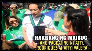 Atty Vic Rodriguez Pagdating sa assembly place ng Hakbang ng maisug new york [upl. by Amund]