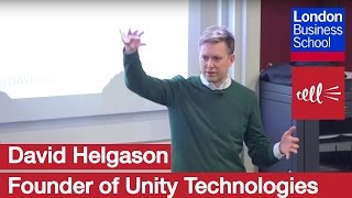 David Helgason Founder of Unity Technologies  London Business School [upl. by Ellerehc]