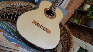 Zamora Guitars  Acacia Special Classical guitar full build [upl. by Drusus]