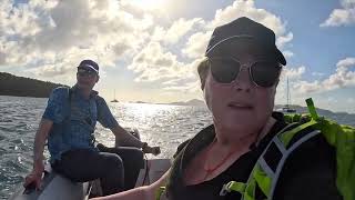 Caribbean Sailing BVI Part 1 StThomas Tortola and Norman Island Ep 68 [upl. by Anahsed478]