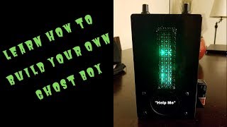 Build your own FM Scanning Ghost Box [upl. by Whitcher]