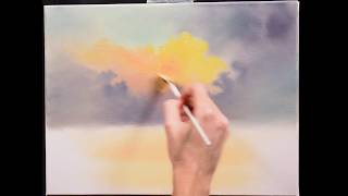 Summers Warm Glow  Speed Painting  Bob Ross Style [upl. by Kimbell62]