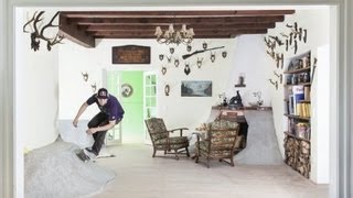 Skating in a house  Schuster Skate Villa [upl. by Summer969]