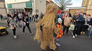 2024 Straw Bear Falcon Lane to Market Street and The King’s Morris [upl. by Munford829]