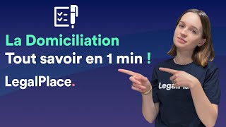 La domiciliation  tout savoir en 1 min [upl. by Riamo]