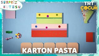 Sürpriz Kutusu  Karton Pasta [upl. by Yeldnarb]