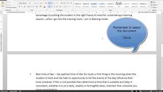 Word 20132010 2007 How to control paragraphs and bullet points [upl. by Iznyl]