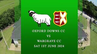 ODCC 1XI vs Wargrave CC 1XI  Match Highlights with commentary Home Counties Premier Div 1 [upl. by Aisek283]