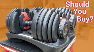 Bowflex Selecttech 552 Adjustable Dumbbells  I’ve Had Em For Years Honest Review [upl. by Camden514]