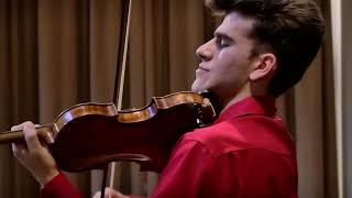 Guido Sant’Anna  Semifinal do Concurso Internacional de Violino Fritz Kreisler [upl. by Nilecoj]