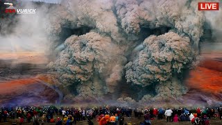 Horrifying News Today Second Geyser Eruption Rages Pavement Shattered to Pieces [upl. by Nnaillek]