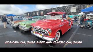 Pomona car swap meet and classic car show March 2024 oldschool classiccar cruise california [upl. by Coyle]