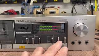 Teac V33 Cassette Deck [upl. by Gaves989]