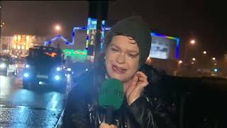 Teresa Mannion In Storm Desmond Ireland 2015 [upl. by Rosner432]