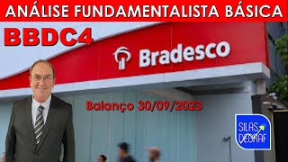 BBDC4  BRADESCO SA ANÁLISE FUNDAMENTALISTA BÁSICA PROF SILAS DEGRAF [upl. by Gorrian]