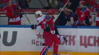 Radulov jumps to the rumble with no call indicated [upl. by Llemaj]