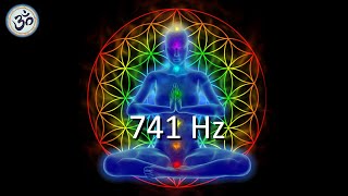 741Hz Cleanse Infections amp Dissolve Toxins Aura Cleanse Boost Immune System Meditation [upl. by Ojok]