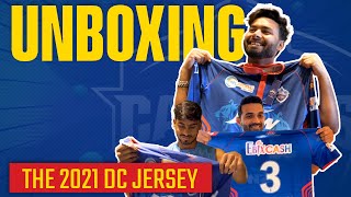 DC x Wrogn  Unboxing the 2021 Jersey  Rishabh Pant Ajinkya Rahane and Pravin Dubey [upl. by Ahael266]