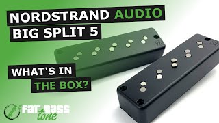 Nordstrand Big Split 5 Bass Pickup Set What’s In The Box A CloseUp Look [upl. by Paloma]