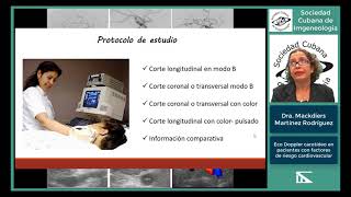 Ecodoppler carotideo en pacientes con factores de riesgo cardiovascular Dra Mackdiers Martínez [upl. by Nnanerak]