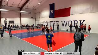 MLK  TEJAS 18 Black vs Integrity 18 Blue [upl. by Tomi]