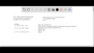 Check substrings You can check whether a string is a substring of another string by using the [upl. by Zela]