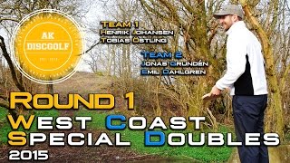 West Coast Special Doubles 2015  Round 1  Onsala Sweden [upl. by Clayton]