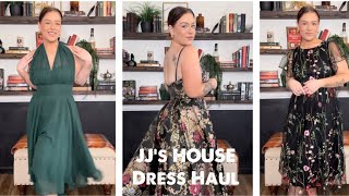 MY FAVORITE DRESS HAUL EVER JJs House Dress Tryon and Review [upl. by Eserahs]