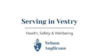 Serving in Vestry Ep 3  Health Safety amp Wellbeing [upl. by Atnahsal]