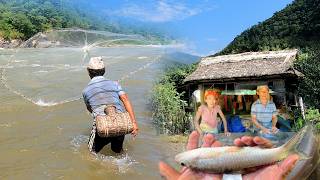 Life in the Unseen Villages of Eastern Nepal  Traditional Way of Fishing  BijayaLimbu [upl. by Eisac918]