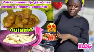 vlog cuisine  recette complète  Kondré au Bœuf  plantain sauté au Boeuf😋 [upl. by Vinni]