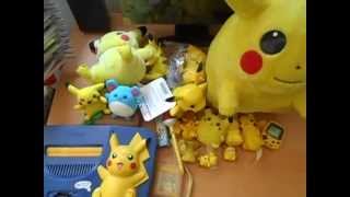 Pokepsula  Mi Colección De Juguetes De Pikachu [upl. by Naasar]