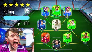 WORLDS FIRST 195 RATED FUT DRAFT  FIFA 21 [upl. by Ariaes97]