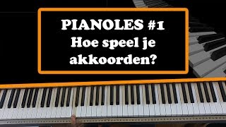 Pianotip 1 Zo kun je akkoorden leren spelen op piano [upl. by Kresic645]