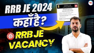 RRB JE VACANCY 2024  🤔🤔RRB JE 2024 NOTIFICATION कब आएगा RRB JE 2024 COMPLETE DETAILS BY JAMAL SIR [upl. by Airitak]