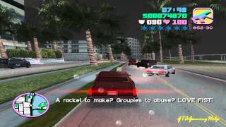 GTA Vice City  Mission 38  Publicity Tour PC [upl. by Ollie]