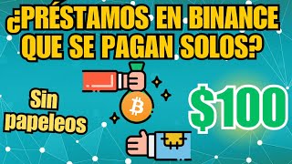 CÓMO PEDIR Y USAR CRIPTO PRESTAMOS FLEXIBLES EN BINANCE LOANS [upl. by Rettuc]