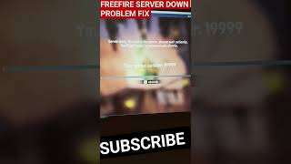 Free fire max server busy problem solved  wht server is busy 😟 freefire server shorts shots [upl. by Bonny]