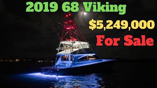 68 Viking Convertible Sportfishing Boat For Sale HMY Yachts [upl. by Correna]