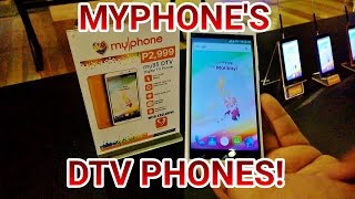 MyPhone Launches New Line Of Digital TV Equipped Smartphones [upl. by Arinayed]