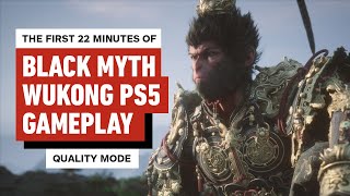 Black Myth Wukong PS5 Gameplay  The First 22 Minutes Quality Mode [upl. by Alby]